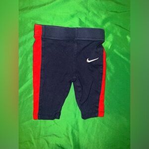 Nike Kids Navy and Red Leggings 3/6 Months